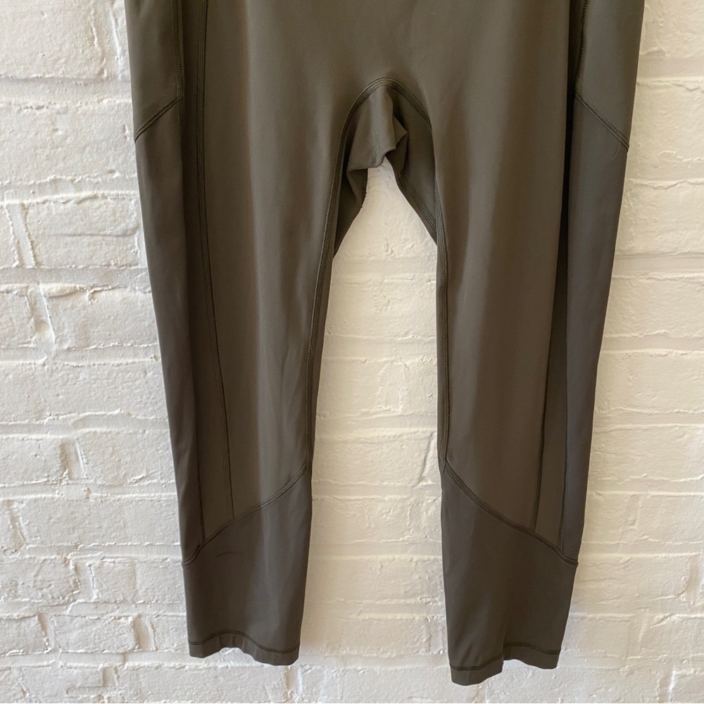 Lululemon || All The Right Places Crop 23” Sage Green 10‎ - Picture 2 of 10